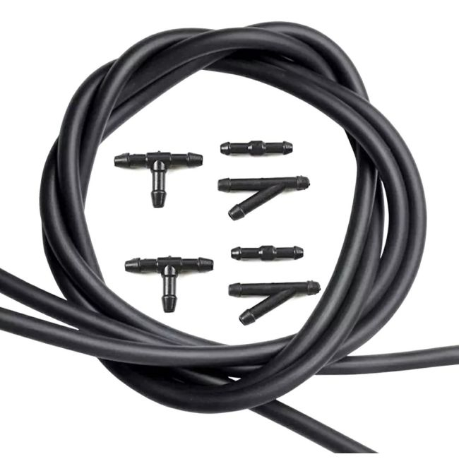 Set Universal cu 2 diuze spalare parbriz + furtunuri si accesorii de montaj [5]