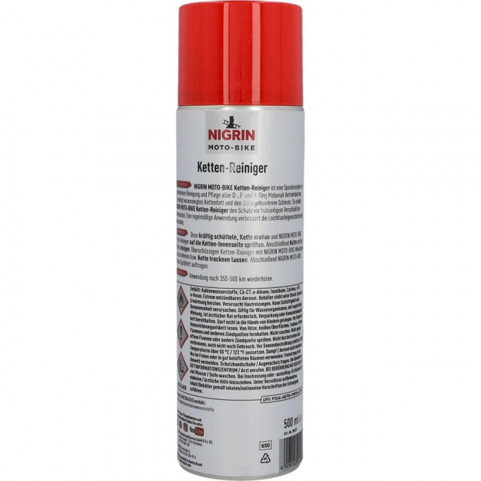 Spray pentru curatat lant motocicleta 500 ml NIGRIN [2]