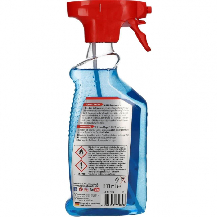Spray degivrant parbriz 500 ml, -55°C NIGRIN [2]