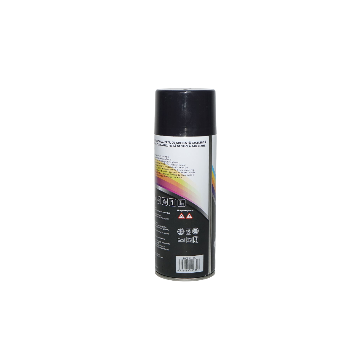 Spray vopsea negru lucios 450ml [2]