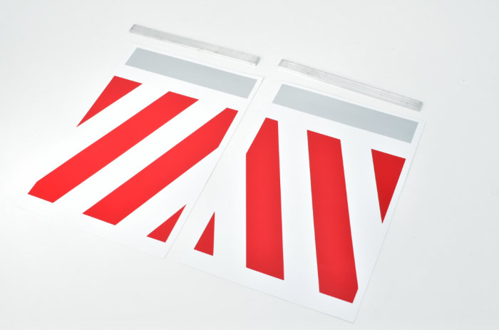 Steaguri de Avertizare Reflectorizante pentru Obloane Hidraulice Bar Cargolift – Set 2 Bucăți [3]