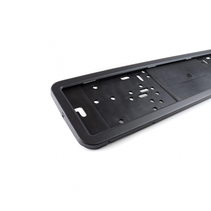 Suport numar inmatriculare din INOX negru mat, LPF 003 [1]