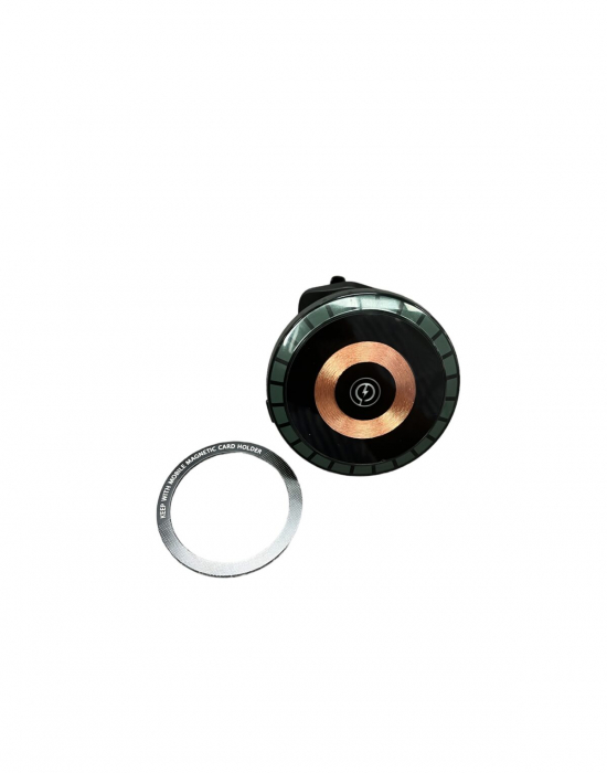 Suport telefon cu incarcare wireless, magnetic [4]