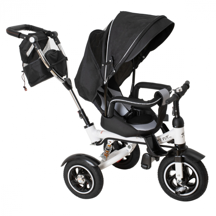 Tricicleta si Carucior pentru copii Premium TRIKE FIX V3 culoare Neagra [18]