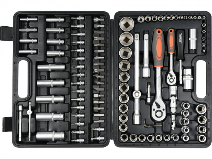 Trusa chei tubulare 1/2''-1/4'', 108 componente [2]