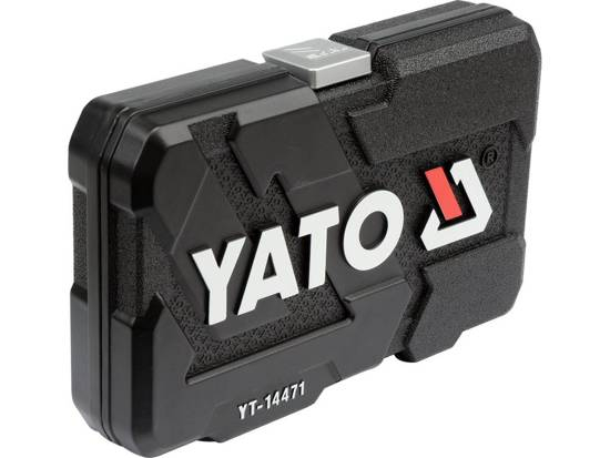 Trusa chei tubulare + antrenor clichet , 38 Buc, 1/4'', CR-V [2]