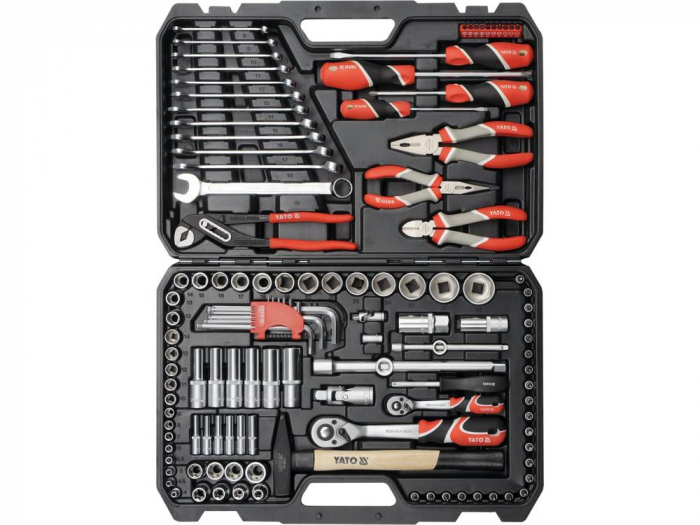 Trusa chei tubulare, combinate si clichet - 122 componente [2]