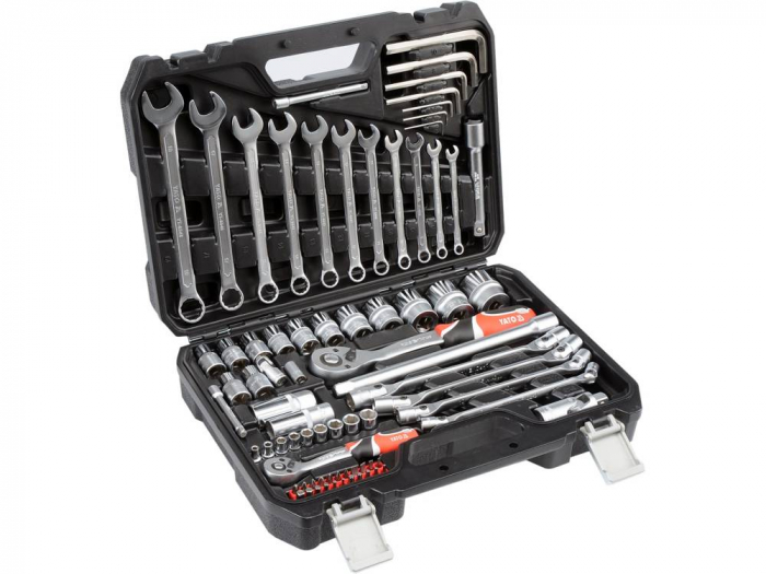 Trusa unelte  1/4'' si 1/2'', 77 piese [1]