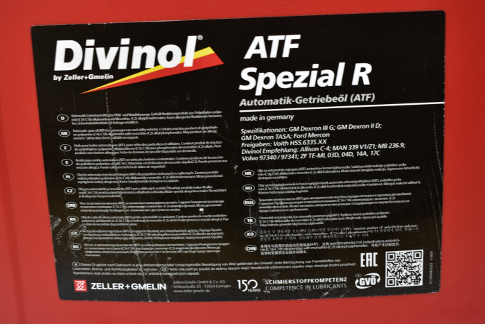 Ulei cutie de viteze automate Divinol ATF Spezial R, 20 litri [3]