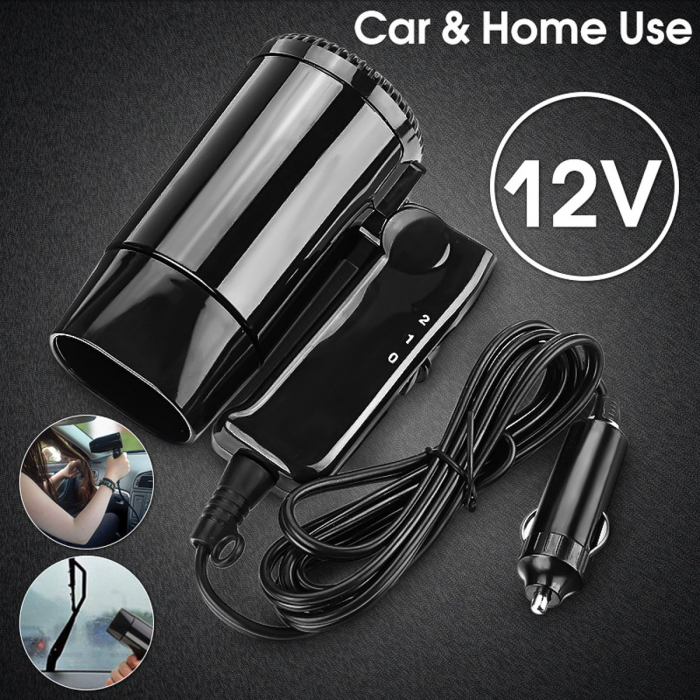 Uscator de Par auto, alimentare 12V, 210W (feon, foehn) [2]