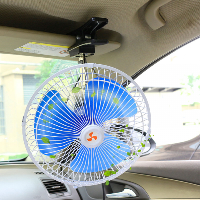 Ventilator auto oscilant cu alimentare la 12V 18cm AG147E [1]