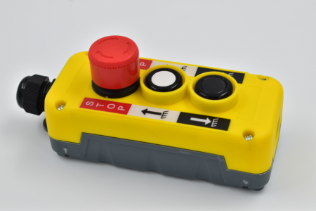 Telecomanda lift 2 butoane cu buton oprire de urgenta [5]