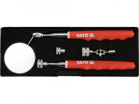 Depanare auto - Oglinda telescopica cu tija magnetica pentru reparatii mecanice
