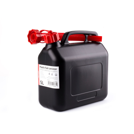Scule si Unelte - Canistră plastic combustibil 5L AMiO-02887 – Recipient transport benzină, motorină și uleiuri