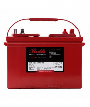 Baterii 12V - Acumulator de tractiune 12V 105Ah Rolls 12FS-27 echivalent Trojan 27TMX