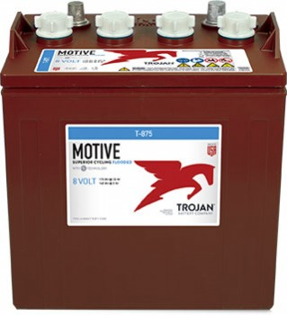 Produse - Acumulator de tractiune 8V TROJAN T-875