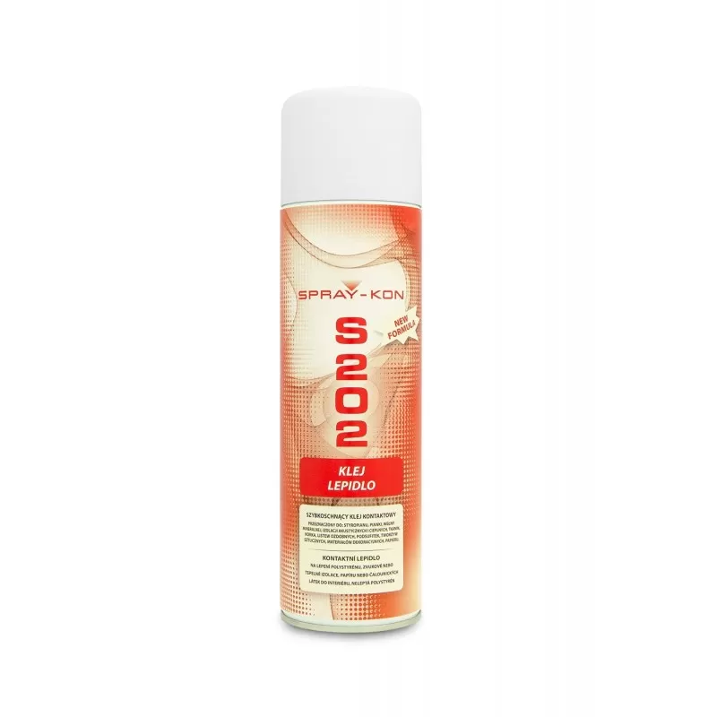 Produse - Adeziv special pentru materiale dure SPRAY-KON S202 500 ml