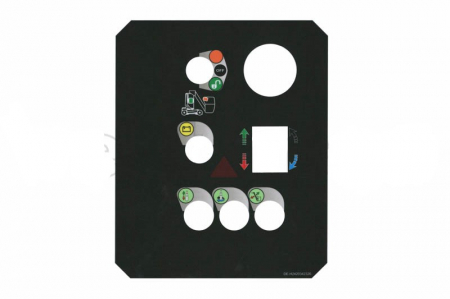 Abtibilduri - Etichete - Autocolant panou control nacela Haulotte 2420342320