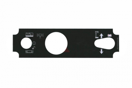 Abtibilduri - Etichete - Autocolant panou control nacela Haulotte 2420342330