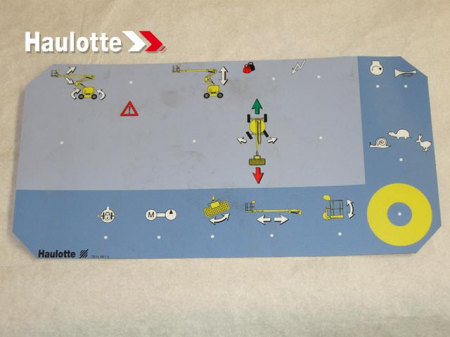 Produse - Autocolant telecomanda nacela Haulotte 3078149810
