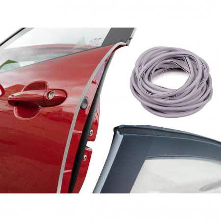 Accesorii Autoturisme - Banda de protectie muchii caroserie, culoare Gri, lungime 5m