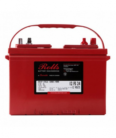 Baterii 12V - Baterie de tractiune 12V 85Ah Rolls 12FS24 echivalenta Trojan 24TMX