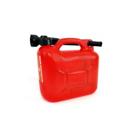 Depanare auto - Canistra din plastic pentru combustibil rosie 5L