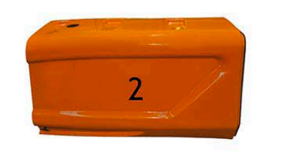 Piese utilaje - Capota laterala dreapta spate nacela telescopica JLG 1100 S / 1100 SJP