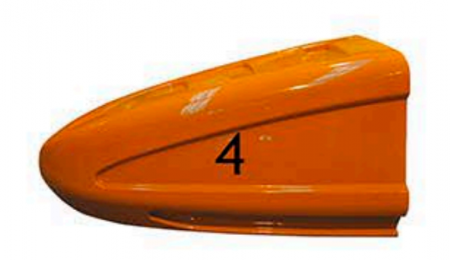 Piese utilaje - Capota laterala stanga fata nacela telescopica JLG 1100 S / 1100 SJP