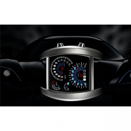 Ceas barbatesc LED, model Formula 1 [2]