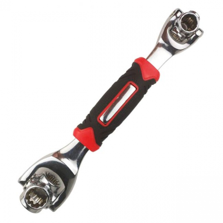 Depanare auto - Cheie tubulara universala multifunctionala din metal rezistent, 8-19mm, AVX-AG476B