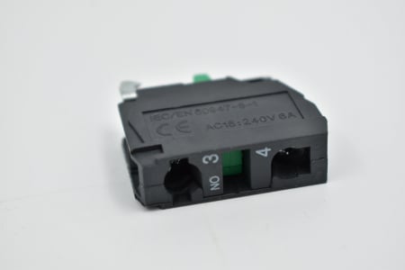 Contact normal deschis 10A cu buton verde ZBE101 [3]