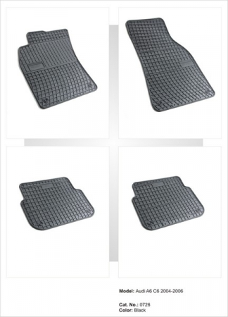 Covoare cauciuc AUDI A6-C6 2004-2006 ( 0726, P30 ) [2]