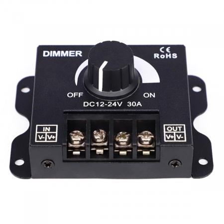 Dimmer LED cu reglaj manual, 12V - 24V, 360W - 720W, 30A [2]