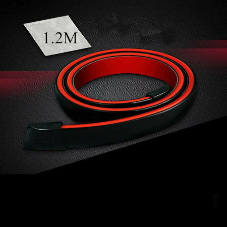 Accesorii Autoturisme - Eleron auto cu lampa stop frana suplimentara pentru autoturisme, 12V, 120cm, Negru