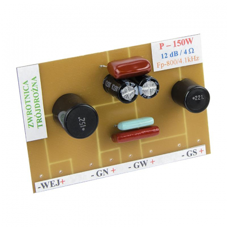 Car Audio si Multimedia - Filtru boxa, crossover cu 3 cai, 150W / 4 Ohm