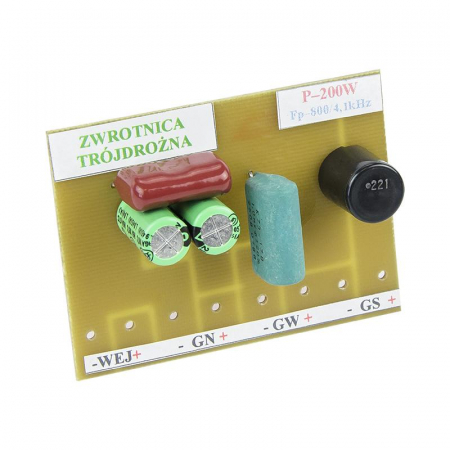 Car Audio si Multimedia - Filtru boxa, crossover cu 3 cai, 200W / 4 - 8 Ohm MINI