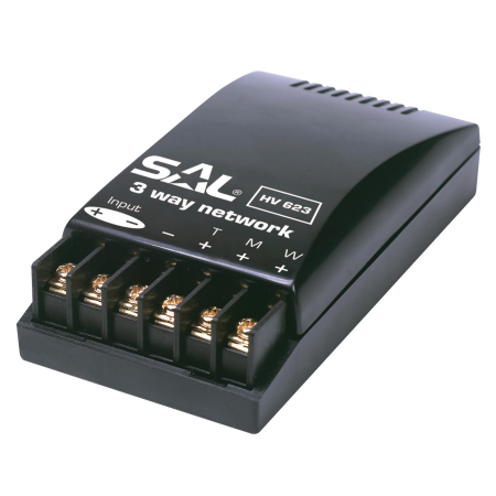 Car Audio si Multimedia - Filtru frecventa cu 3 cai, 4 Ohm, 200W, in carcasa de plastic neagra