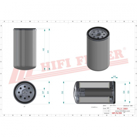 Filtru ulei motor SO11080, SO 11080, 320/04133, 1275060, LF17556, P502465, 57233, W950/38, C-5106, Z867, 320/04134 [1]