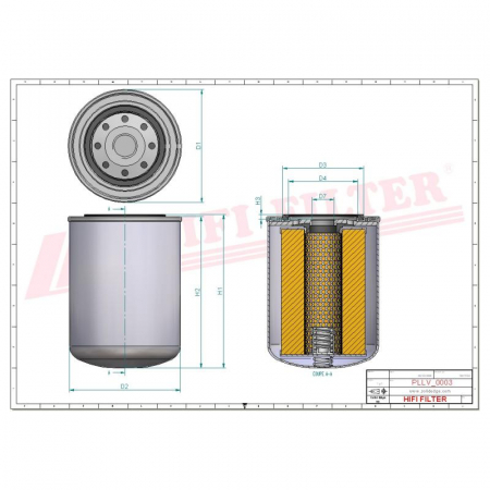 Filtru ulei motor SO3331, SO 3331, W 950/17, W962/11, SP 4158, S.76637, V 836122208 [1]