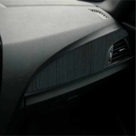 Accesorii Autoturisme - Colant trimuri auto Model Lemn Negru, 100 x 45cm