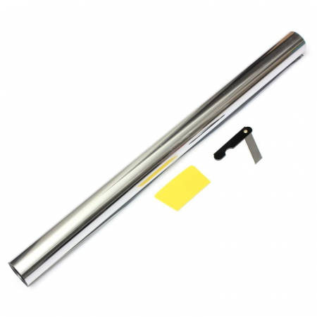 Folii Geam Auto - Folie geam argintie - silver  0.5x3m