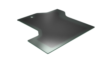 Geam Ușă Mini Excavator Caterpillar 301.8 / 302 / CR 301.6 [1]