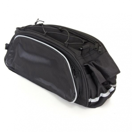 Unelte si Suporti Biciclete - Geanta transport neagra pentru portbagajul bicicletei AVX-RW2