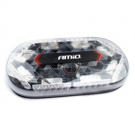 Girofar - Girofar magnetic cu 48 leduri 12-24V 293x171mm R65 R10