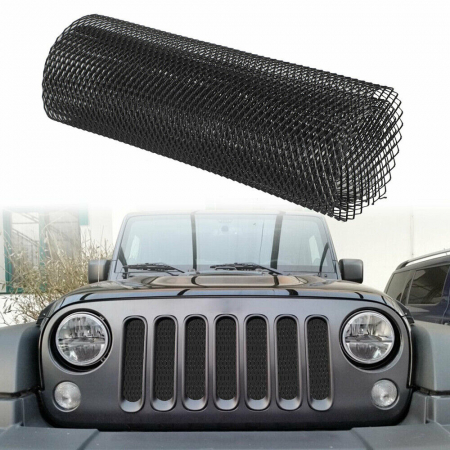 Grila Sport Tuning Aluminiu decupabila 100 x 33cm Neagra [6]