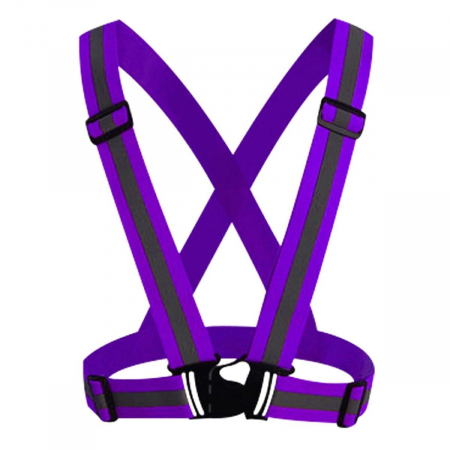 Produse - Ham bretele reflectorizante, culoare Violet