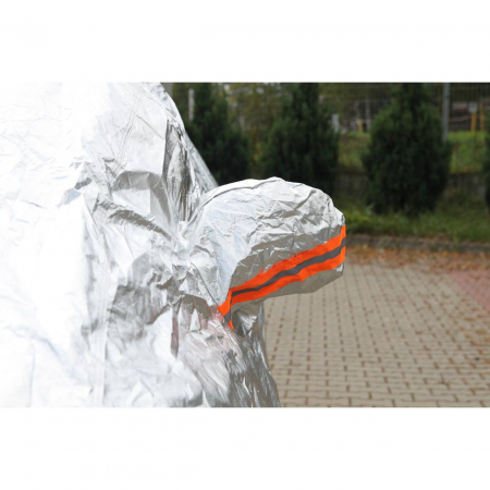 Produse - Husa auto argintie marime M 430 x 165 x 120cm Aveo, Punto, Fiesta, Corsa, Ibiza, Micro