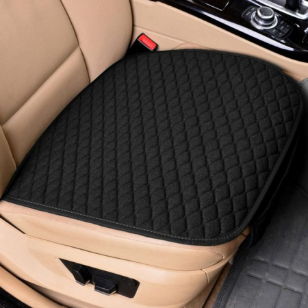 Accesorii Autoturisme - Husa Confortabila de protectie scaun sofer, foarte rezistenta, cu perforatii pentru aerisire si buzunar, culoare Neagra