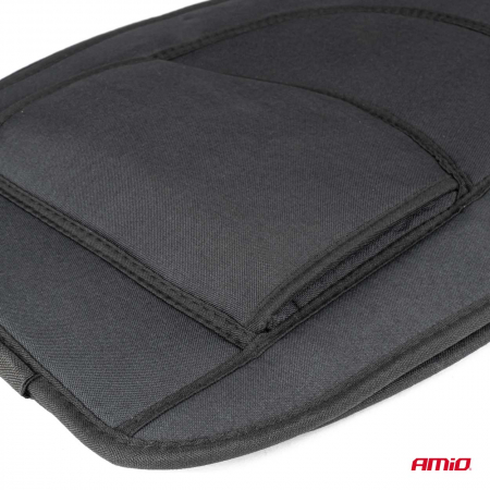 Husa scaun neagra cu suport lombar [4]